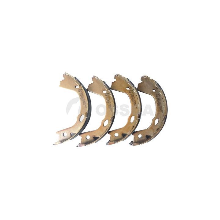 Stabdžių trinkelių komplektas OSSCA 71276