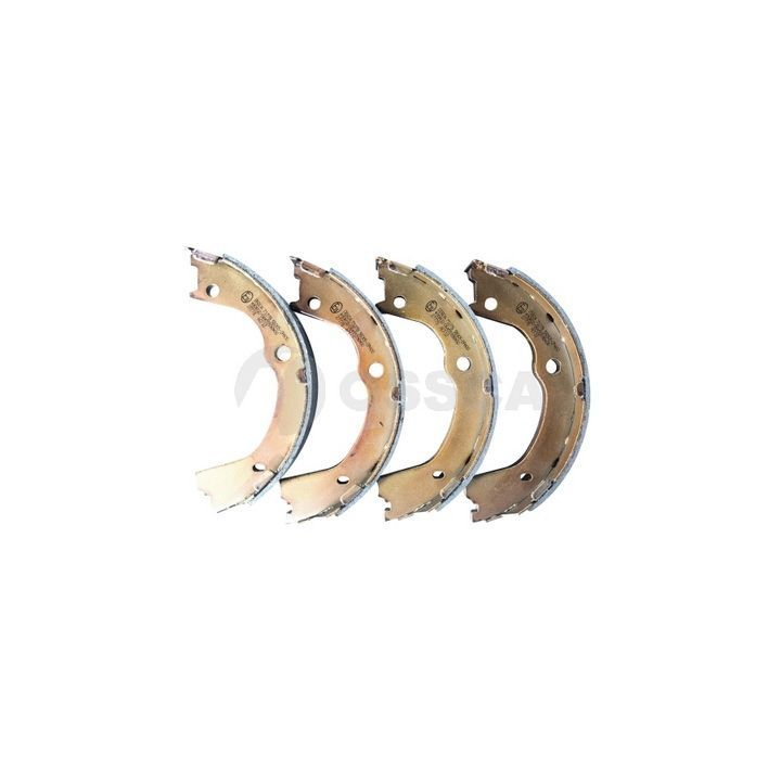 Stabdžių trinkelių komplektas OSSCA 71278