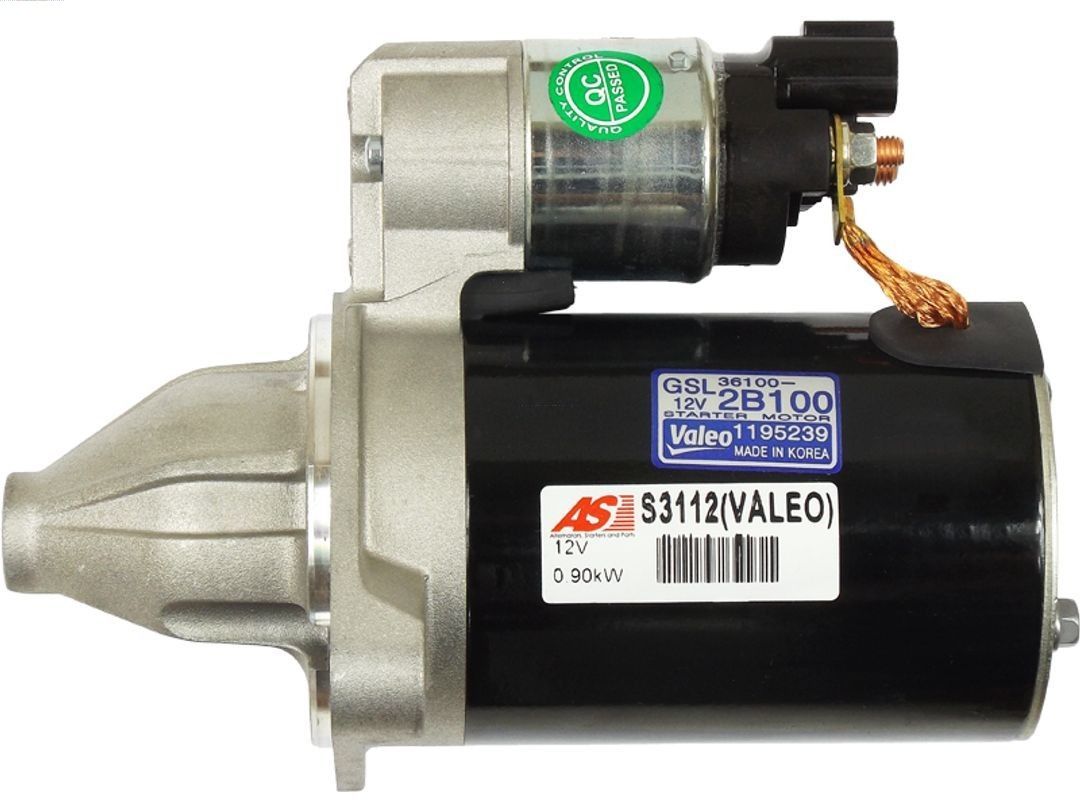 Starteris AS-PL S3112(VALEO)