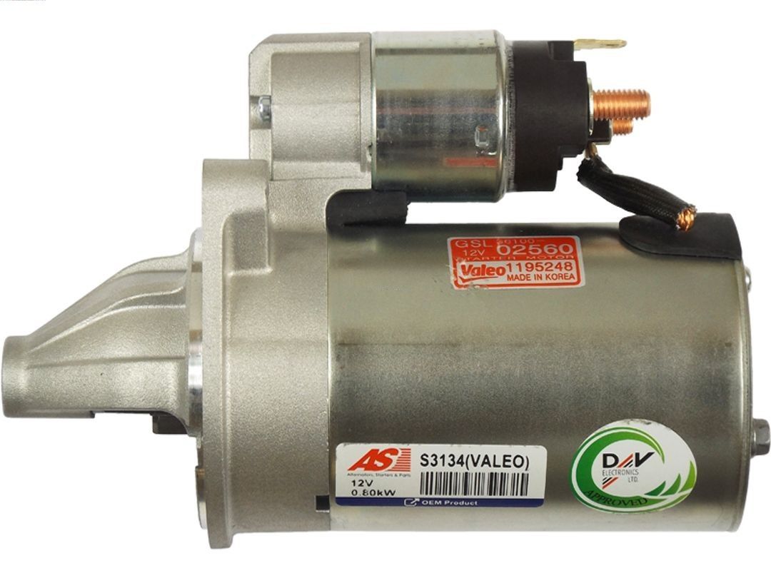 Starteris AS-PL S3134(VALEO)