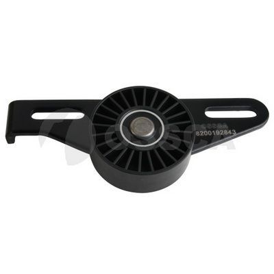 įtempiklio skriemulys, V formos rumbuotas diržas OSSCA 10722