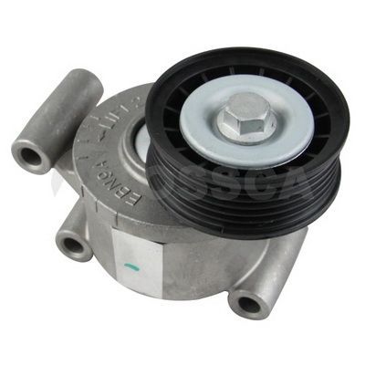 įtempiklio skriemulys, V formos rumbuotas diržas OSSCA 13496