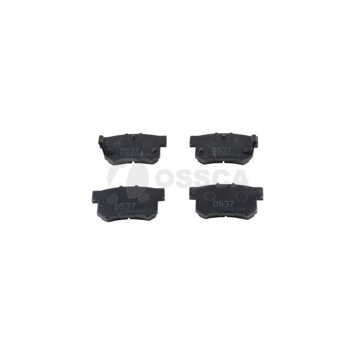 Stabdžių trinkelių rinkinys, diskinis stabdys OSSCA 12223