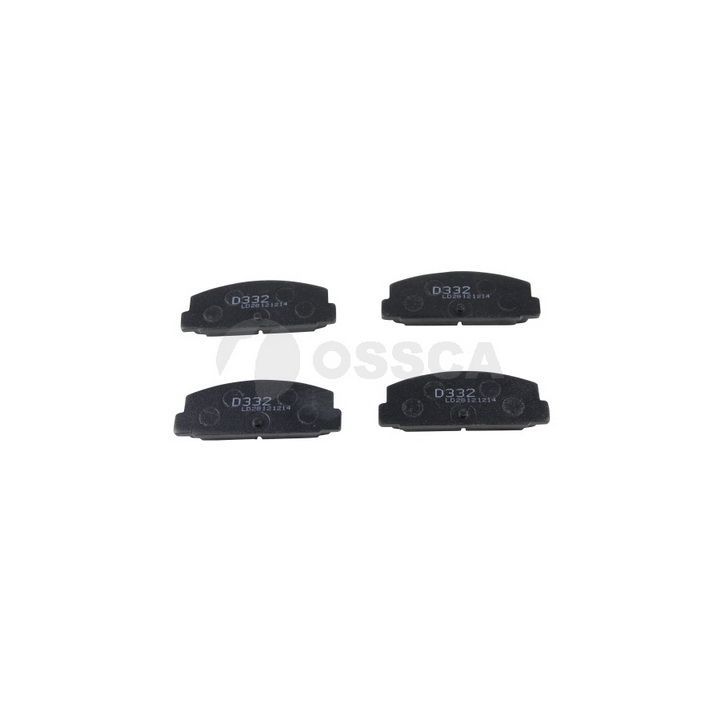 Stabdžių trinkelių rinkinys, diskinis stabdys OSSCA 12238