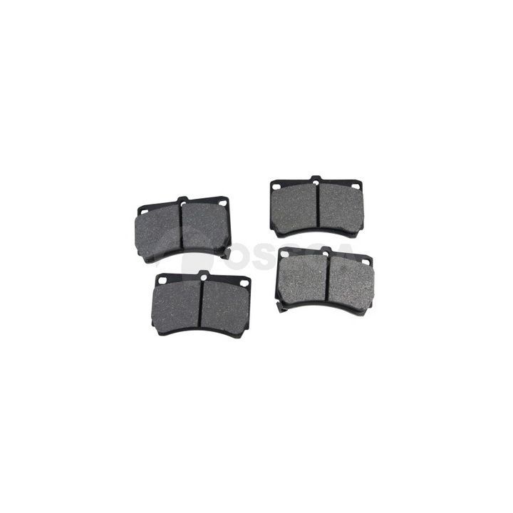 Stabdžių trinkelių rinkinys, diskinis stabdys OSSCA 13519