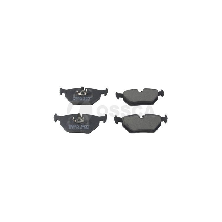 Stabdžių trinkelių rinkinys, diskinis stabdys OSSCA 16777