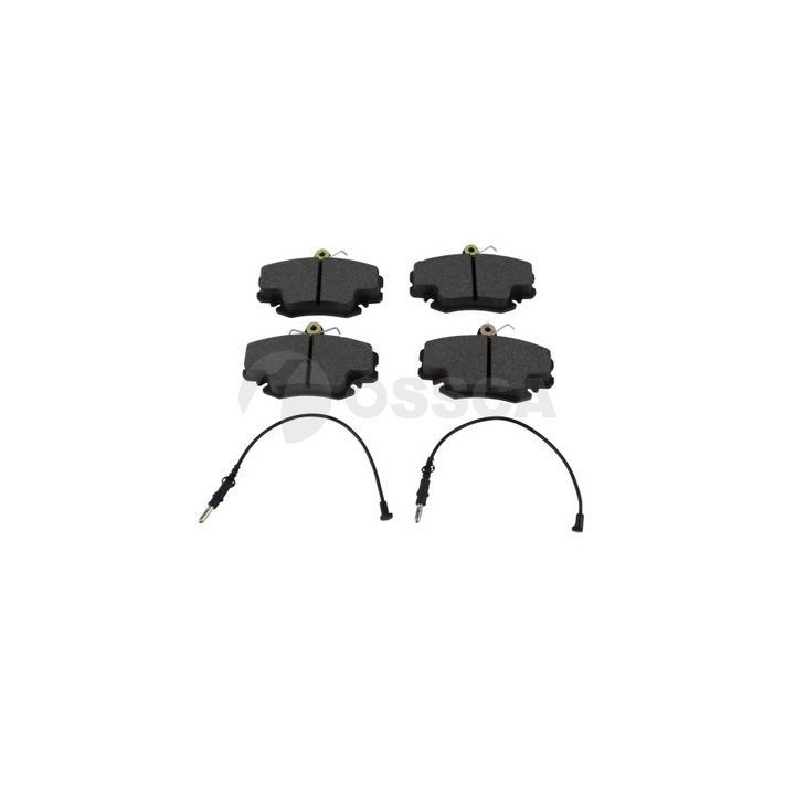 Stabdžių trinkelių rinkinys, diskinis stabdys OSSCA 23460