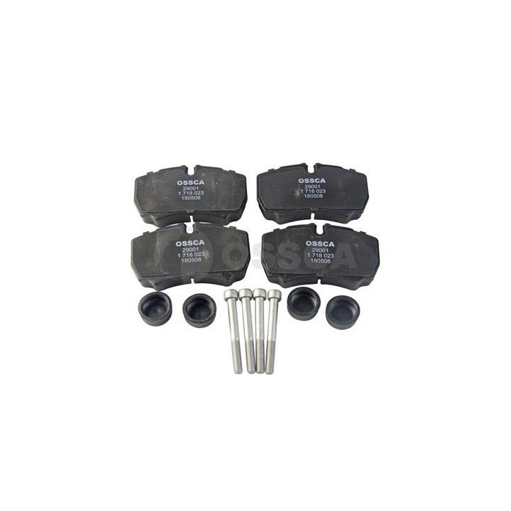 Stabdžių trinkelių rinkinys, diskinis stabdys OSSCA 29001