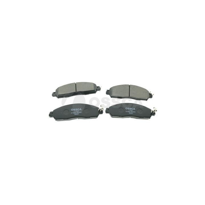 Stabdžių trinkelių rinkinys, diskinis stabdys OSSCA 77068