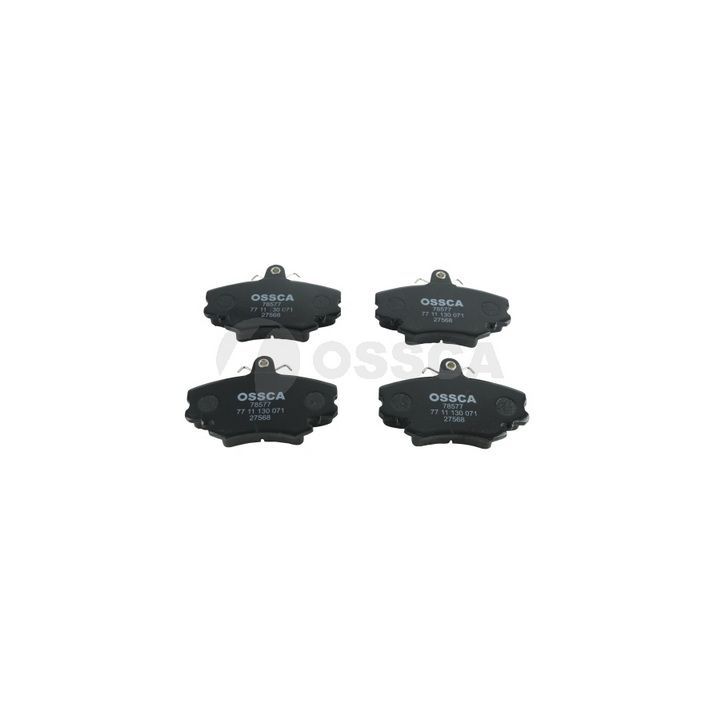 Stabdžių trinkelių rinkinys, diskinis stabdys OSSCA 78577