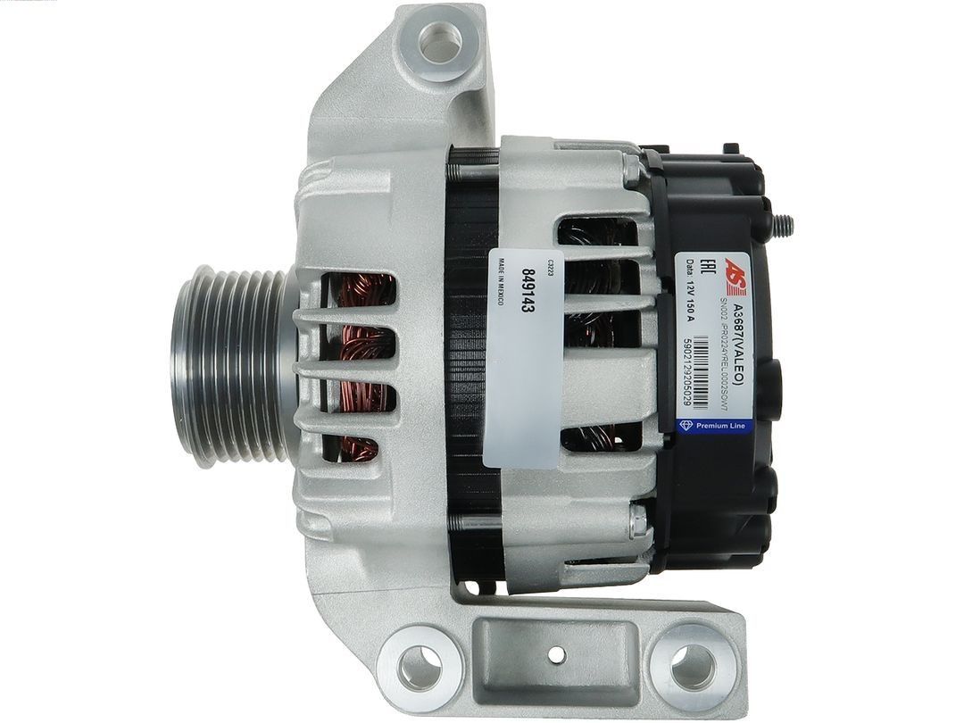 Kintamosios srovės generatorius AS-PL A3687(VALEO)