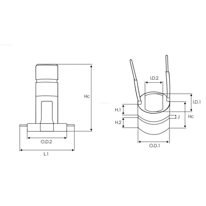 Kontaktinis žiedas, generatorius AS-PL ASL9029