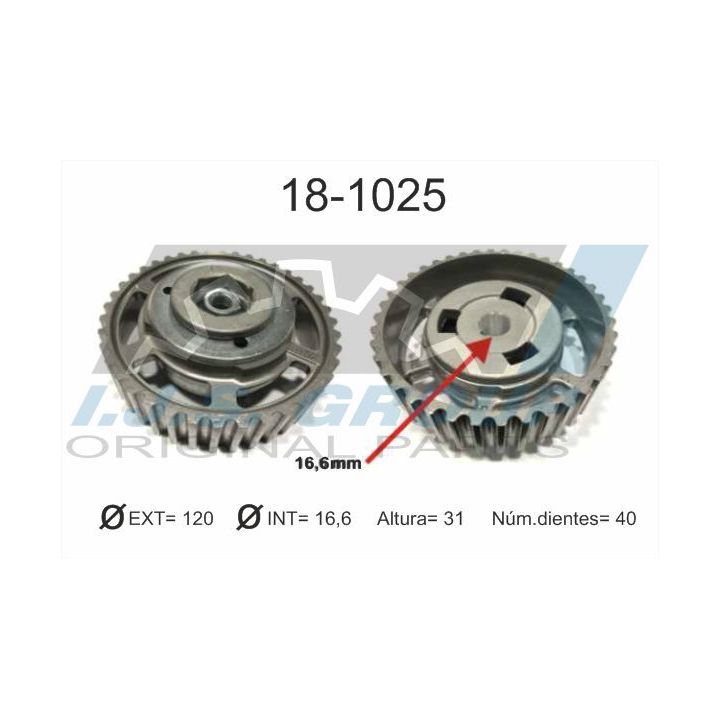 Pavara, skirstomasis velenas IJS GROUP 18-1025