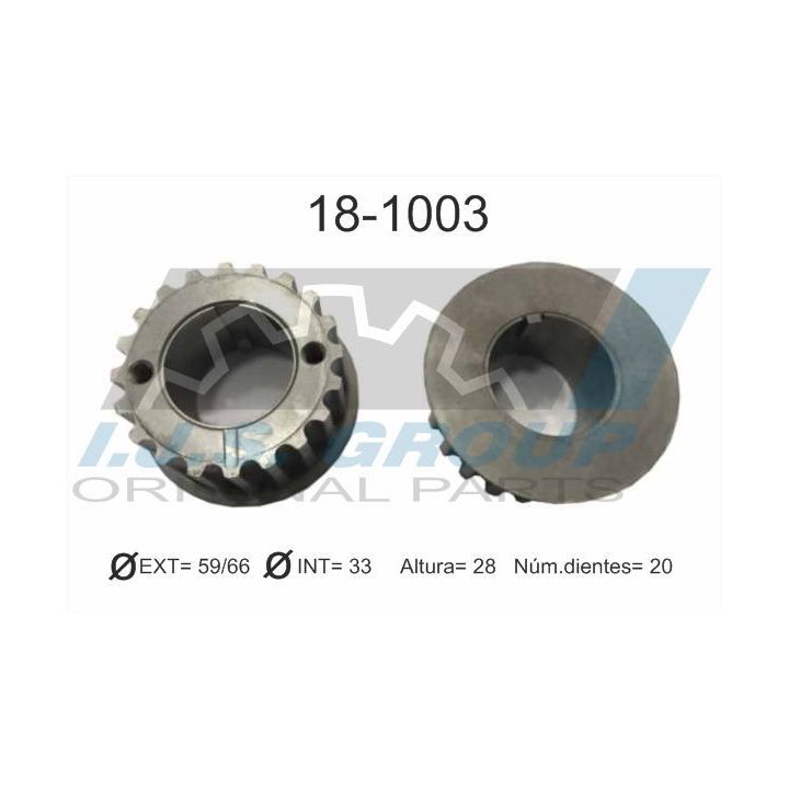 Pavara, alkūninis velenas IJS GROUP 18-1003