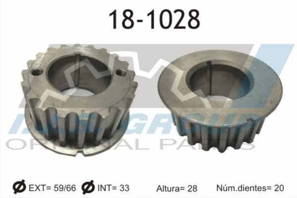 Pavara, alkūninis velenas IJS GROUP 18-1028