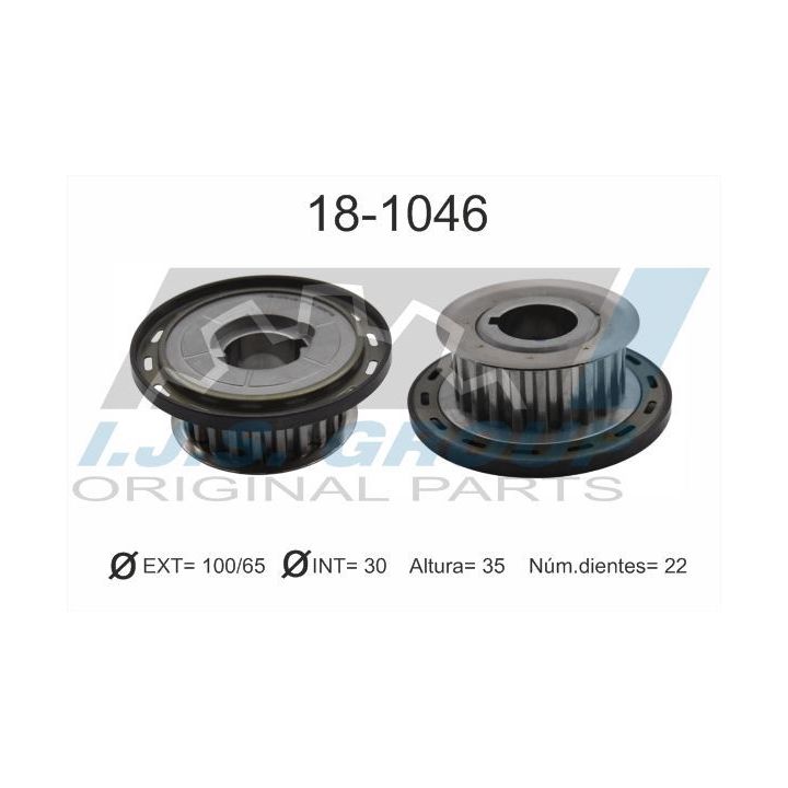 Pavara, alkūninis velenas IJS GROUP 18-1046