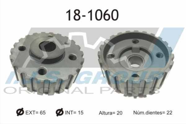 Pavara, alkūninis velenas IJS GROUP 18-1060