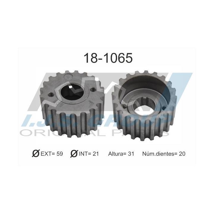 Pavara, alkūninis velenas IJS GROUP 18-1065