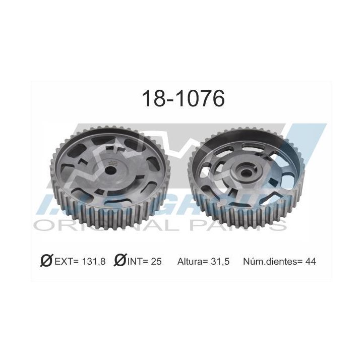 įtempiklio skriemulys, V formos rumbuotas diržas IJS GROUP 18-1076