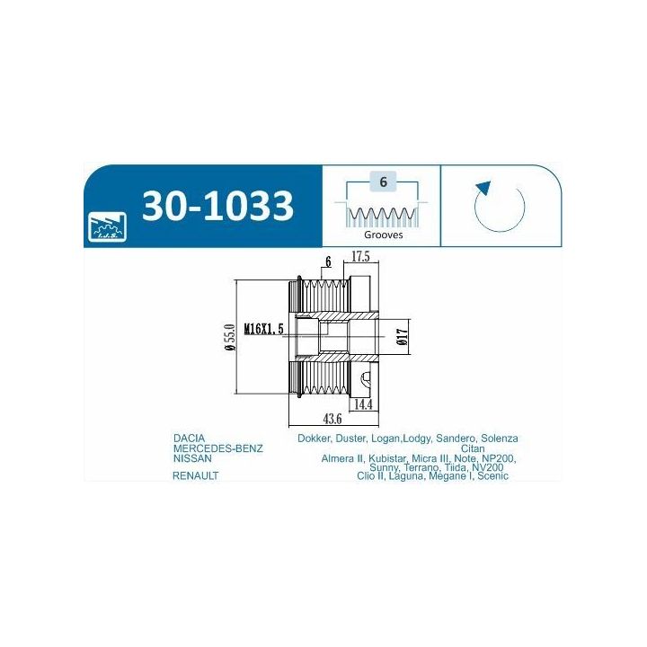 Laisvos eigos sankaba, kint. sr. generatorius IJS GROUP 30-1033