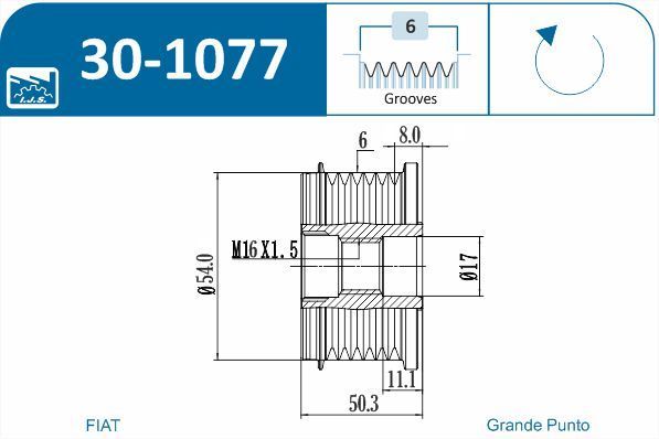 Laisvos eigos sankaba, kint. sr. generatorius IJS GROUP 30-1077