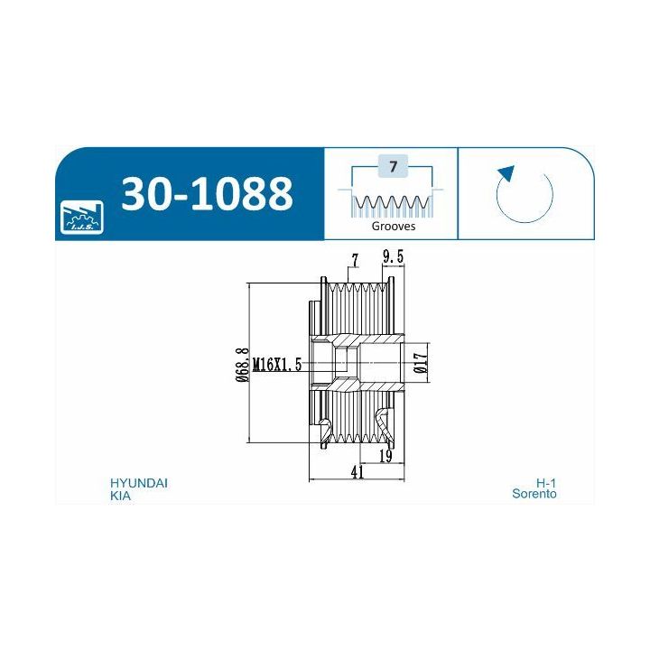 Laisvos eigos sankaba, kint. sr. generatorius IJS GROUP 30-1088