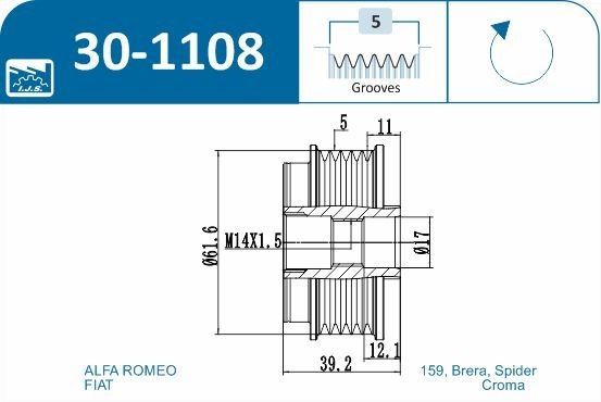 Laisvos eigos sankaba, kint. sr. generatorius IJS GROUP 30-1108