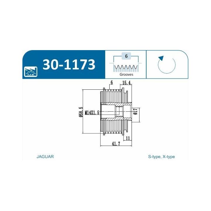 Laisvos eigos sankaba, kint. sr. generatorius IJS GROUP 30-1173