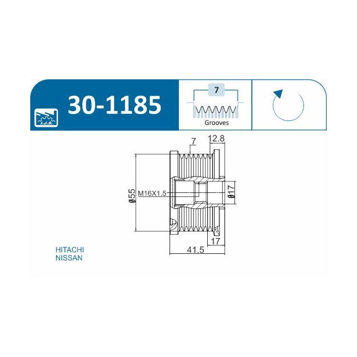 Laisvos eigos sankaba, kint. sr. generatorius IJS GROUP 30-1185