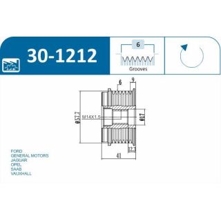 Laisvos eigos sankaba, kint. sr. generatorius IJS GROUP 30-1212