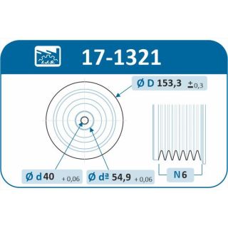Skriemulys, alkūninis velenas IJS GROUP 17-1321