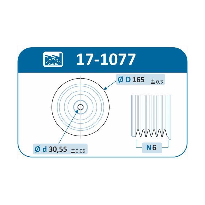 Alkūninio veleno skriemulių rinkinys IJS GROUP 17-1077