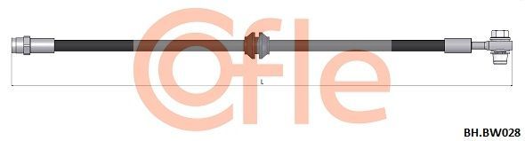Stabdžių žarnelė COFLE 92.BH.BW028