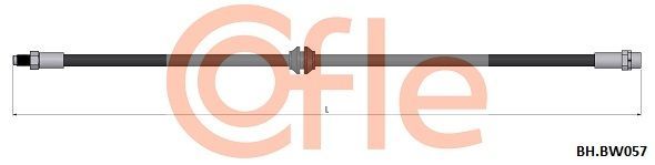 Stabdžių žarnelė COFLE 92.BH.BW057