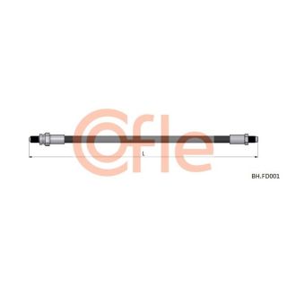 Stabdžių žarnelė COFLE 92.BH.FD001