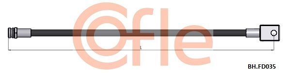Stabdžių žarnelė COFLE 92.BH.FD035