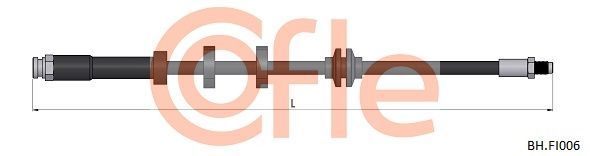 Stabdžių žarnelė COFLE 92.BH.FI006