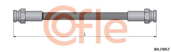 Stabdžių žarnelė COFLE 92.BH.FI057