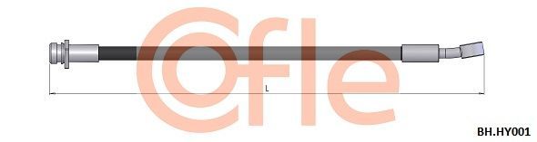 Stabdžių žarnelė COFLE 92.BH.HY001