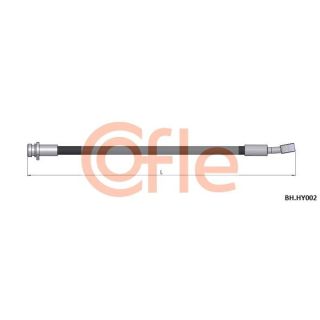 Stabdžių žarnelė COFLE 92.BH.HY002