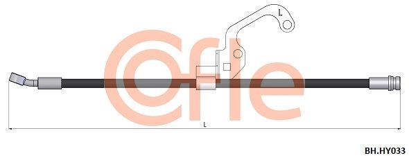 Stabdžių žarnelė COFLE 92.BH.HY033