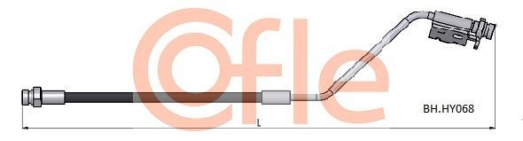 Stabdžių žarnelė COFLE 92.BH.HY068