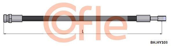 Stabdžių žarnelė COFLE 92.BH.HY103