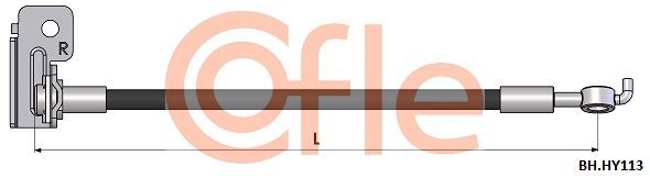 Stabdžių žarnelė COFLE 92.BH.HY113