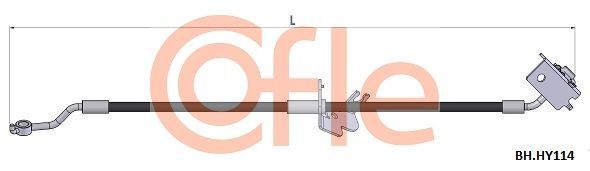 Stabdžių žarnelė COFLE 92.BH.HY114