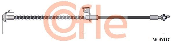 Stabdžių žarnelė COFLE 92.BH.HY117