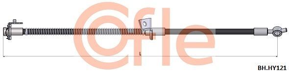 Stabdžių žarnelė COFLE 92.BH.HY121