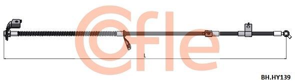 Stabdžių žarnelė COFLE 92.BH.HY139