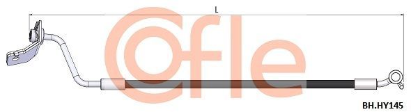 Stabdžių žarnelė COFLE 92.BH.HY145