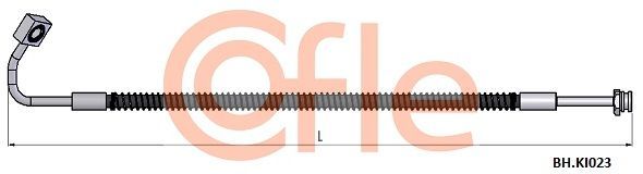 Stabdžių žarnelė COFLE 92.BH.KI023